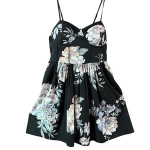 Band of Gypsies Floral Mini Dress